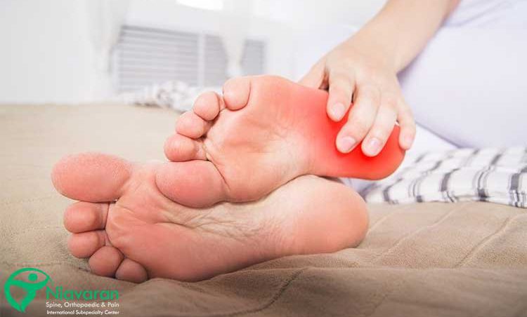 داغ شدن کف پا هنگام خواب