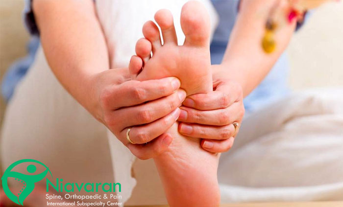 سوزش و مور مور شدن کف پا