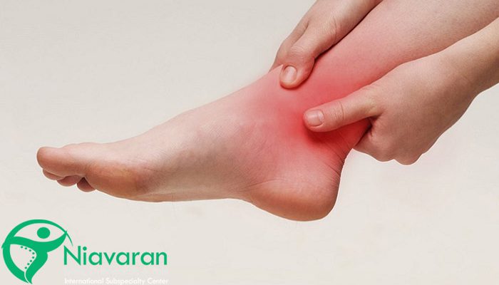 احساس درد در مچ پا