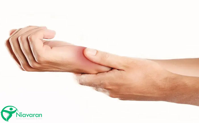 کرامپ دست و احساس ناراحتی در مچ 