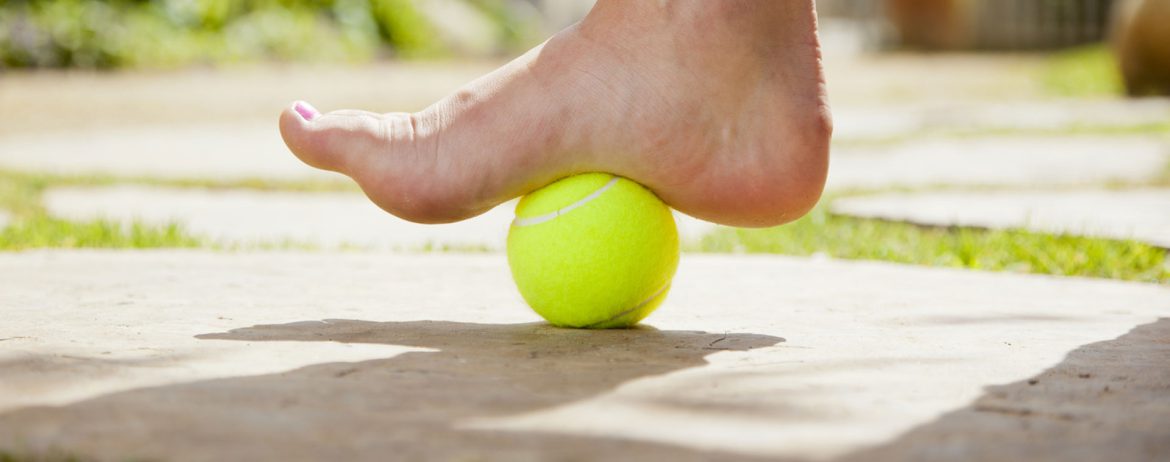 درمان صافی کف پا با ورزش